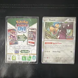 Obsidian Flames Togekiss & Mawile Stamped Promos SVP 038 & 039 SEALED Pokemon - Image 2