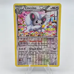 Pokemon TCG Cinccino RC19/RC25 Legendary Treasures Radiant Collection Holo LP - Image 1