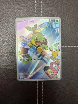 Pokemon TCG - Turtwig - MEP 040 - Mega Evolution Promo - NM Illustration Rare - Image 1