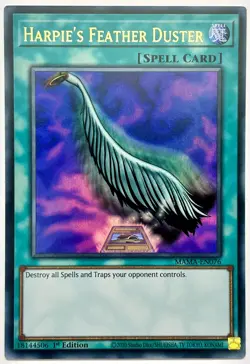 MAMA-EN076 Harpie's Feather Duster - Ultra Rare 1st Edition Near Mint YuGiOh - Image 1
