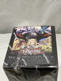 Yu-Gi-Oh! The Chronicles Deck The Fallen & The Virtuous Factory Sealed New - Image 1