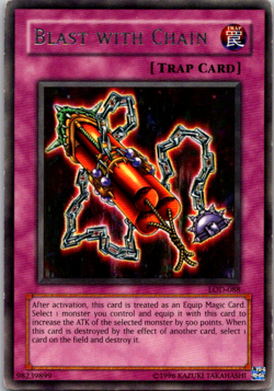 Blast with Chain - LOD-088 - Rare - unlimited - Yugioh - Image 1