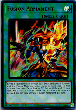 YUGIOH Fusion Armament DUNE-EN061 ULTRA 1st Edition - NM - Image 1