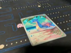 Pokemon TCG Destined Rivals Misty's Lapras Holo Card 194/182 Illustration Rare - Image 3