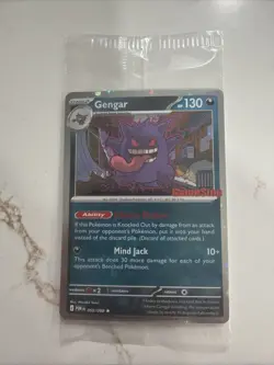 Pokemon Gengar GameStop Promo TCG Card 050/088 English NEW Sealed! - Image 1