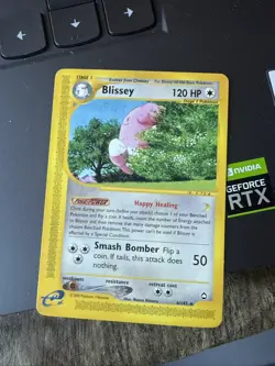 Blissey 6/147 Aquapolis Non Holo Rare Pokemon Card LP - Image 1