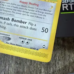 Blissey 6/147 Aquapolis Non Holo Rare Pokemon Card LP - Image 4