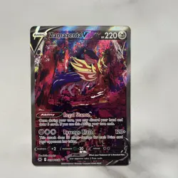 Zamazenta V GG54/GG70 Crown Zenith Galarian Gallery Pokemon Card NM - Image 1
