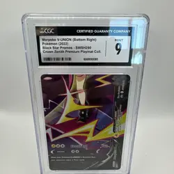 Morpeko V-Union SWSH290: Sword & Shield Promo Cards Holo Pokemon CGC 9 - Image 1
