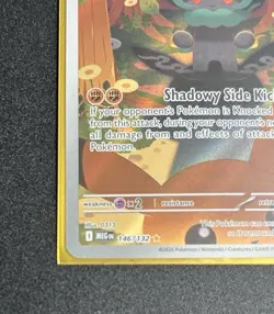 Pokemon TCG Marshadow Illustration Rare Mega Evolution Card 146/132 NM Condition - Image 4