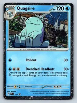 Quagsire - 156 Holo SV: Scarlet & Violet Promo Cards NM - Pokemon TCG - Image 1