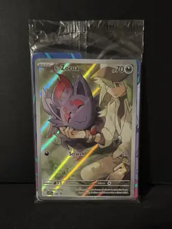N's Zorua 189 Sv: Scarlet & Violet Promo Cards Holo SEALED - Image 1