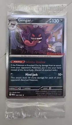 Pokemon Gengar Promo Card Pack GameStop Exclusive Sealed 2026 English - Image 4