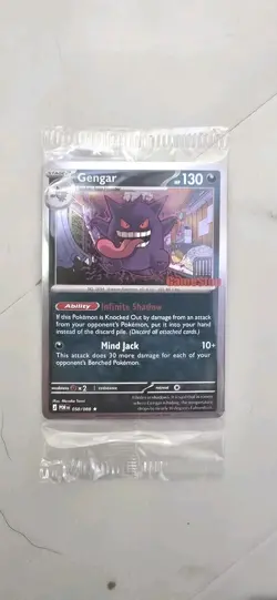 Pokemon Gengar Promo Card Pack GameStop Exclusive Sealed 2026 English - Image 5