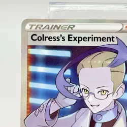 Colress’s Experiment 190/196 Full Art Trainer Lost Origin Pokemon TCG Card NM - Image 2