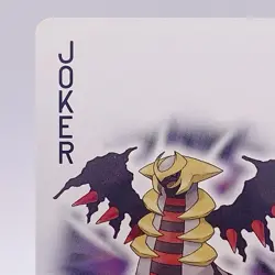 Giratina Joker Pokemon Playing Platinum Card Poker Nintendo Japanese Vintage JP - Image 2