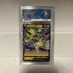 Zeraora V Pokemon 2021 Chilling Reign 53/198 CGC 9 Mint Holo - Image 1