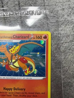 Special Delivery Charizard SWSH075 Holo bleed - Image 2