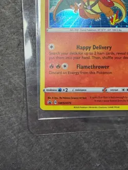 Special Delivery Charizard SWSH075 Holo bleed - Image 4