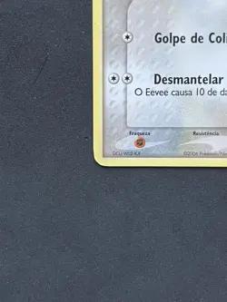 Eevee 13/17 Common Pop Series 3 Promo Portuguese Pokemon Card - LP - Image 5