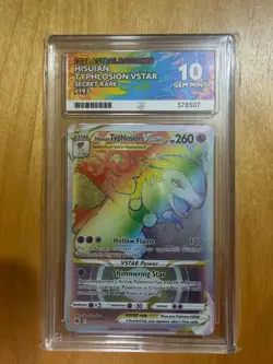 Hisuian Typhlosion VSTAR 193/189 Ace 10 Astral Radiance Secret Rare Pokemon Card - Image 1