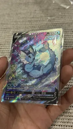 Vaporeon V SWSH181 - Black Star Promo - Alt Art - Pokemon TCG - NM - Image 2