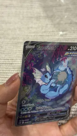 Vaporeon V SWSH181 - Black Star Promo - Alt Art - Pokemon TCG - NM - Image 4