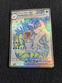 Pokemon Gyarados EX TCG Scarlet & Violet Base SV1 Card 225/198 Full Art - Image 1