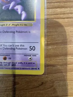 Pokemon TCG Haunter Base Set 29/102 SHADOWLESS NM - Image 4