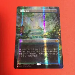 MTG Tarkir Dragonstorm Special Guest MISTY RAINFOREST Dragonscale Foil Japanese - Image 1
