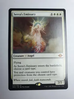 MTG - Serra's Emissary - Modern Horizons 2 #030 - NM - Image 1