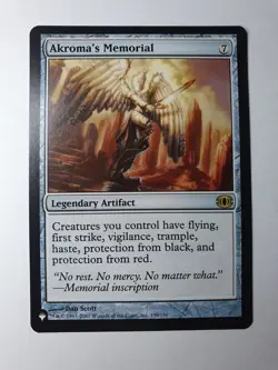 MTG - Akroma's Memorial - Future Sight #159 - NM Rare - Image 1