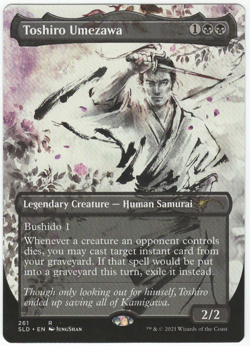 1x Toshiro Umezawa MTG Secret Lair Lightly Played - Image 1