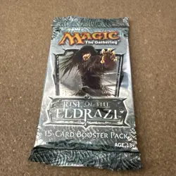 MTG: RISE of the ELDRAZI Sealed Booster Pack from Box - Zendikar Block - English - Image 1