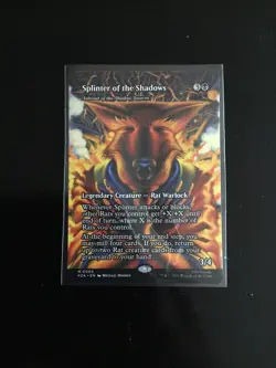 Splinter of the Shadows MTG TMNT Free Shipping - Image 1