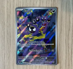 Pokemon TCG Gastly 177/162 Temporal Forces Special Illustration Rare - Image 1