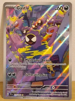 Pokemon TCG - Gastly - 177/162 - Temporal Forces - Illustration Rare - Image 3