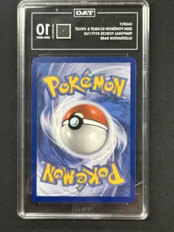 Gastly Pokemon Temporal Forces Illustration Rare TAG 10 PSA #177/162 - Image 2