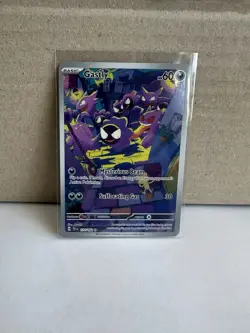 Gastly 177/162 Pokemon Temporal Forces Illustration Rare Near Mint - Image 1