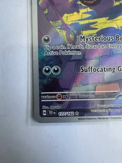 Gastly 177/162 Pokemon Temporal Forces Illustration Rare Near Mint - Image 4