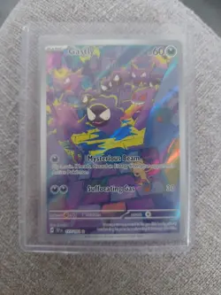 Gastly 177/162 Illustration Rare Temporal Forces Pokemon Near Mint - Image 1