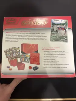 Pokemon TCG Scarlet and Violet Base Set ETB Elite Trainer Box Koraidon Sealed - Image 3