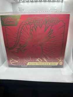 Pokemon TCG Scarlet and Violet Base Set ETB Elite Trainer Box Koraidon Sealed - Image 1