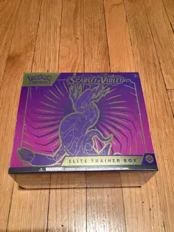 Pokemon TCG Scarlet And Violet Miraidon Base Set ETB Sealed 820650853418 - Image 1