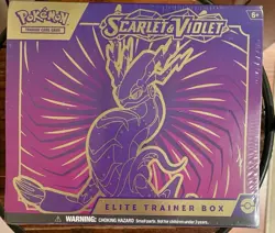 Pokemon TCG Scarlet And Violet Miraidon Base Set ETB Sealed - Image 1