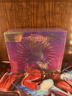 Pokemon TCG Scarlet And Violet Miraidon Base Set ETB Sealed - Image 1