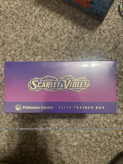 Scarlet and Violet Base Set Pokemon Center Exclusive ETB Miraidon Art SEALED - Image 2