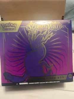 Pokemon Scarlet & Violet Base Set ETB Miraidon Sealed - Image 1