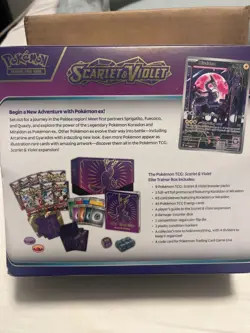 Pokemon Scarlet & Violet Base Set ETB Miraidon Sealed - Image 2