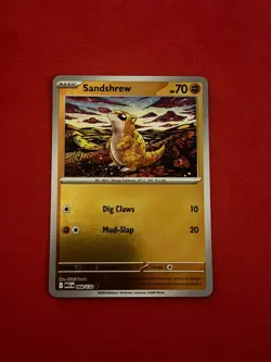 068/132 Sandshrew : (Reverse Holo) Card : Mega Evolution : Pokemon TCG - Image 1